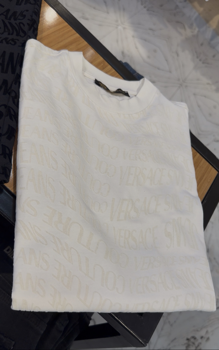 Versace flok baskı beyaz 2026