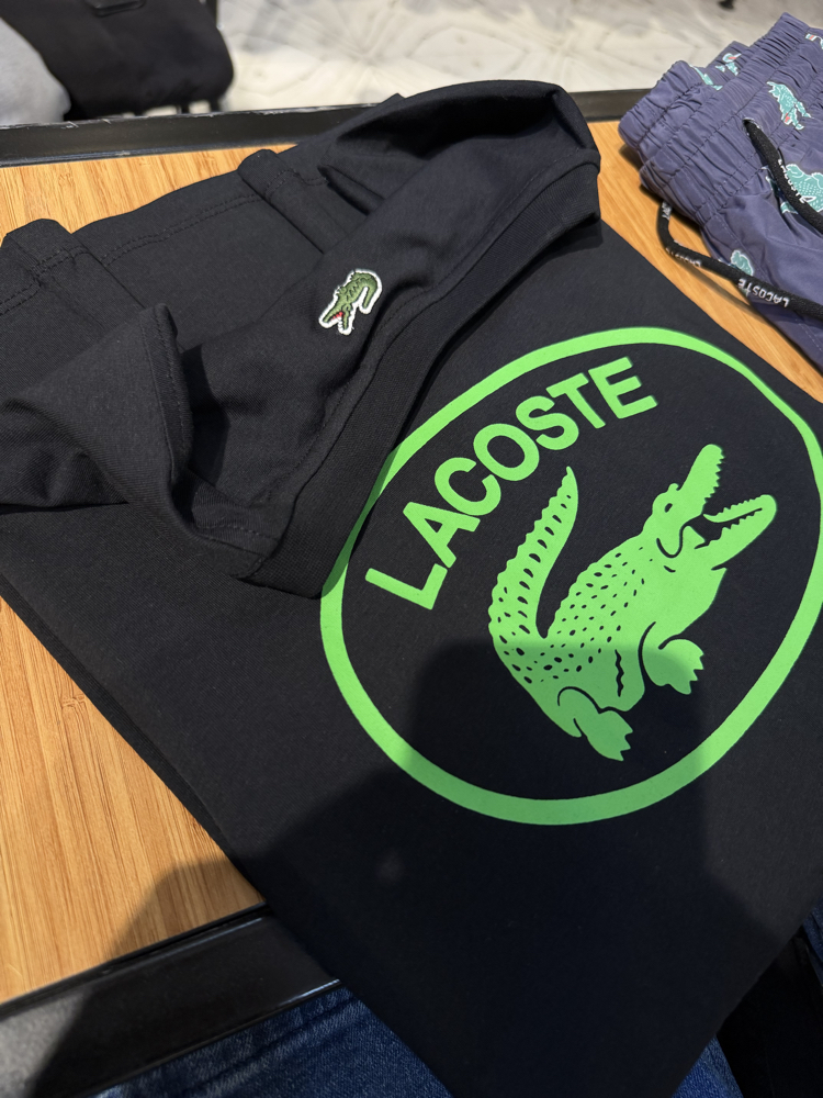 Lacoste yeni sezon 2026 siyah