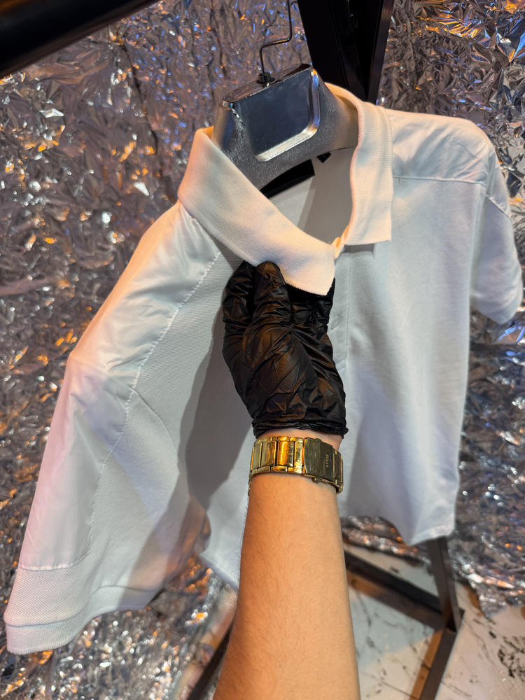 Prada kol plak logo beyaz ultra premium 