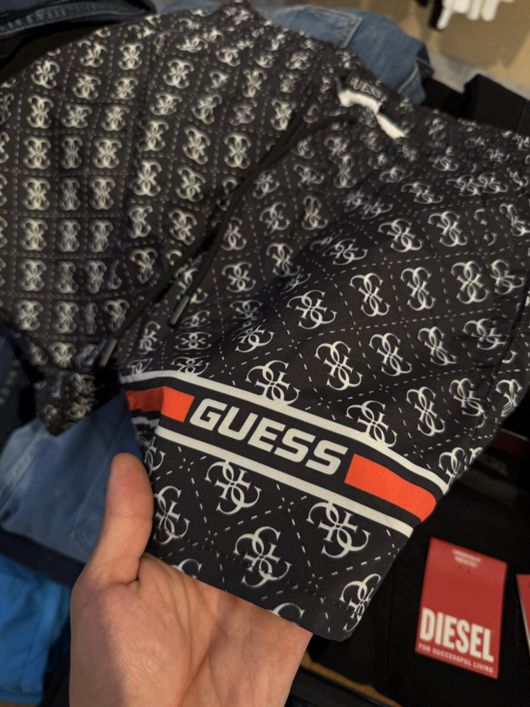 Guess monogram ultra premium 2026 şort