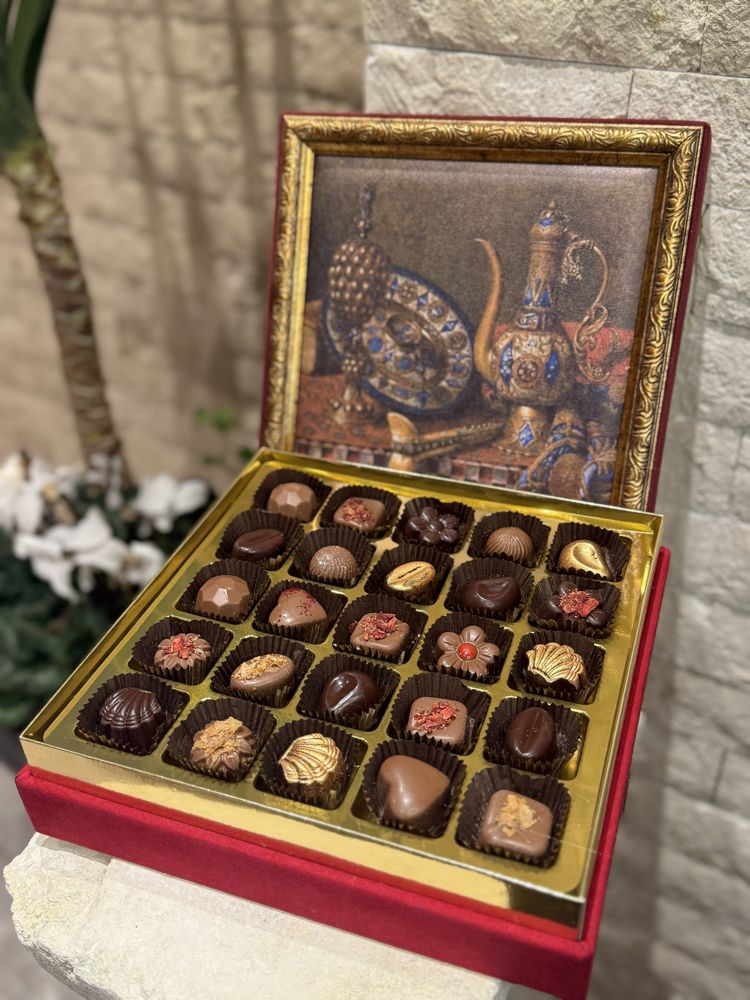 Sanat & Lezzet Koleksiyonu | 25’li Premium El Yapımı Çikolata