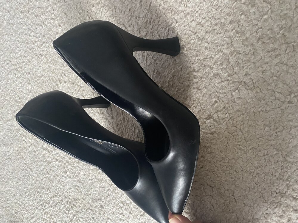 Kadın siyah Stiletto