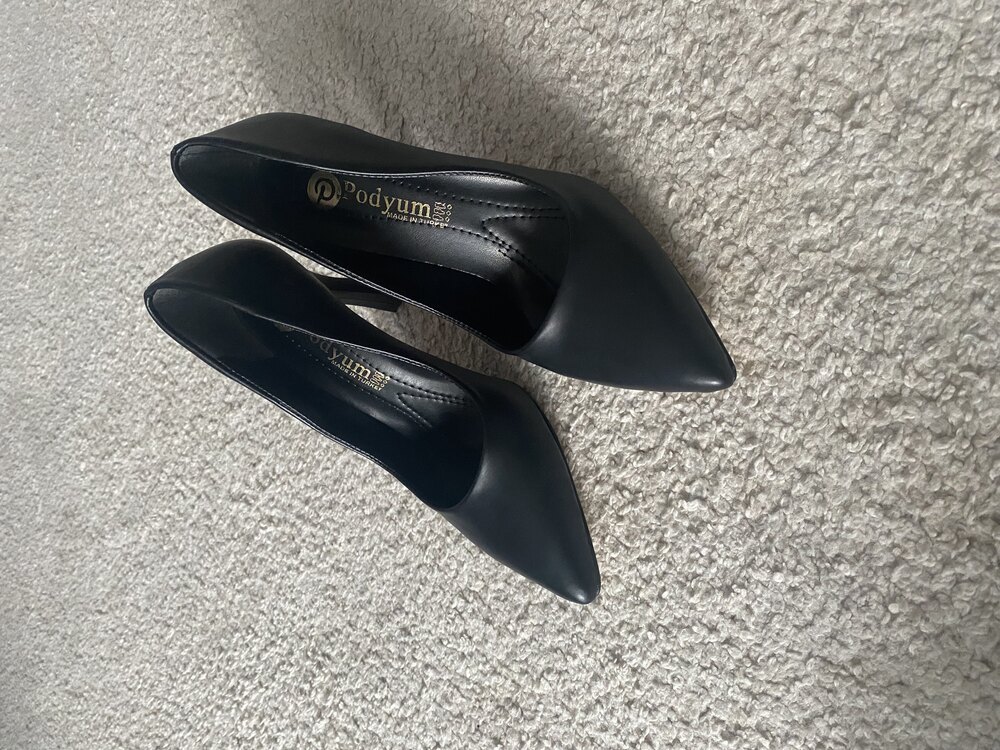 Kadın siyah Stiletto