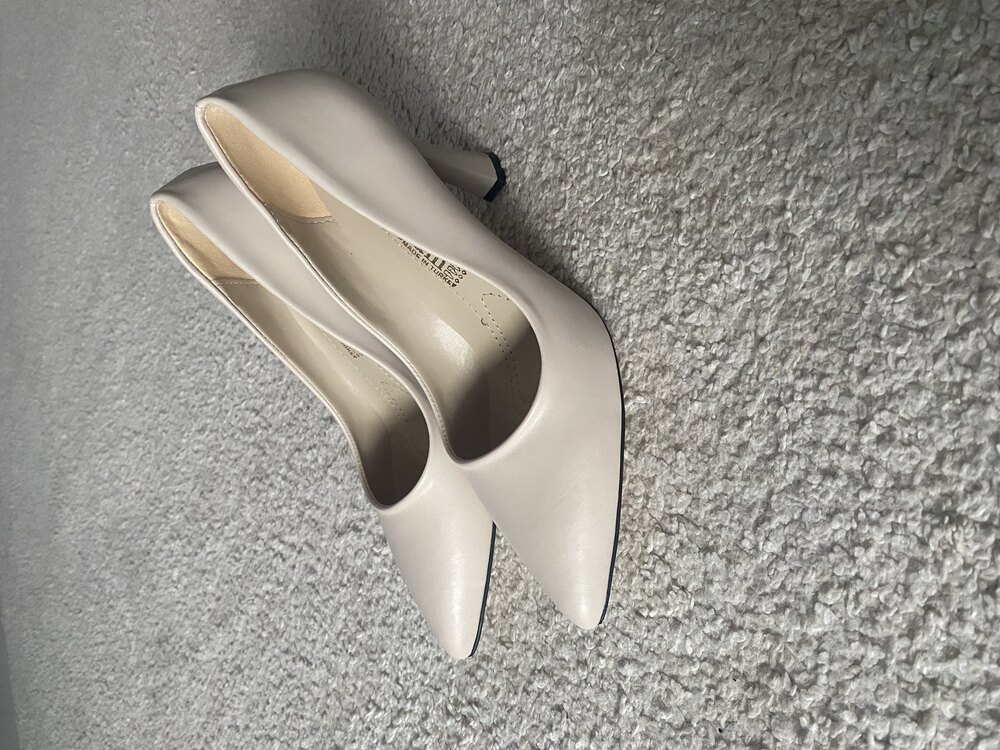Kadın bej rengi Stiletto