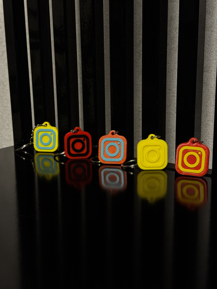 NFC İNSTAGRAM ANAHTARLIK 5li paket