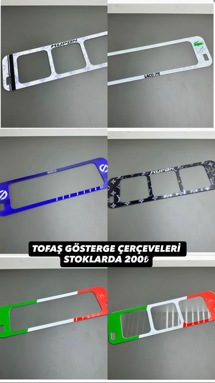 Tofaş gösterge çerçevesi
