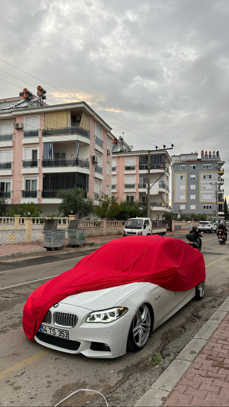 Kırmızı penye branda