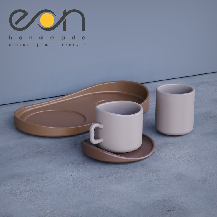 EON-386 (110 ml Fincan-Tabak Seti)
