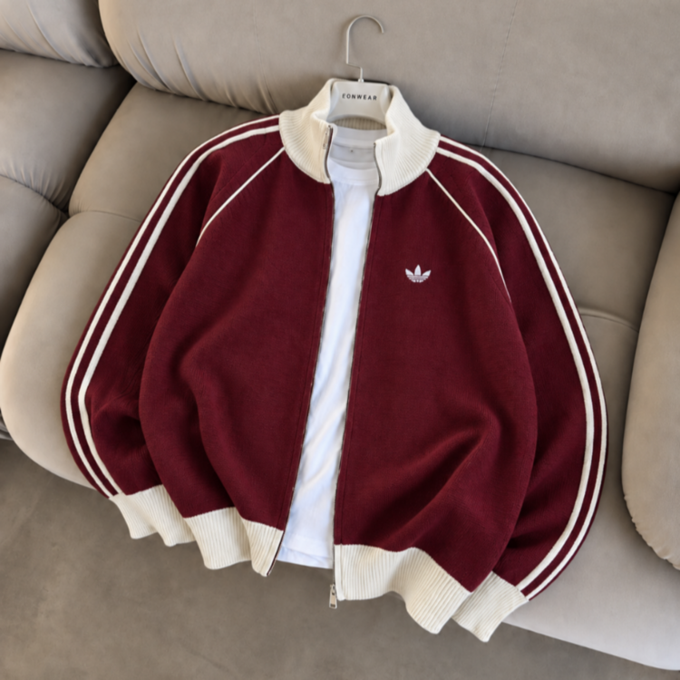 Adidas Tam Fermuar Triko Premium