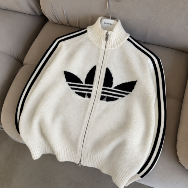 Adidas Tam Fermuar Triko Premium