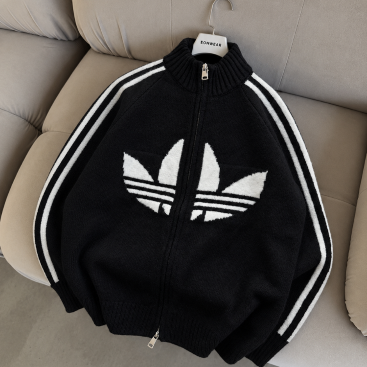 Adidas Tam Fermuar Triko Premium