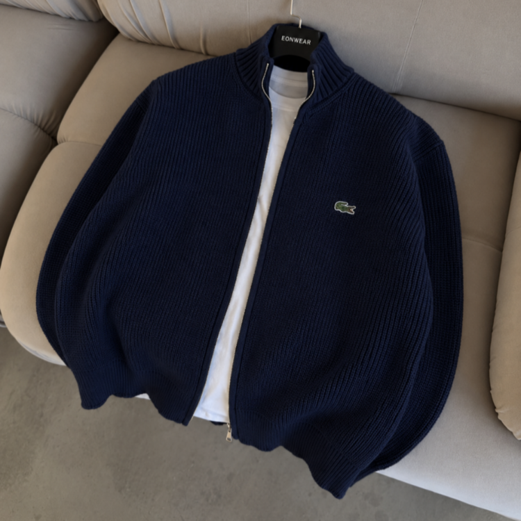 Lacoste Tam Fermuar Triko Premium