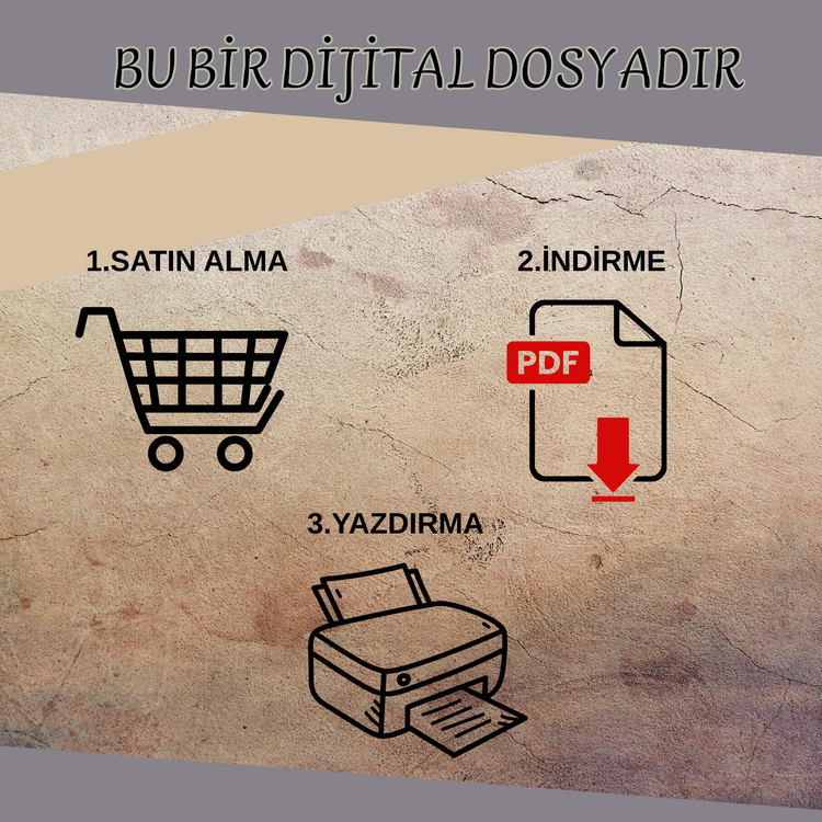 Dijital & Yazdırılabilir Yapılacaklar Listesi | A4 Planlayıcı | Yatay & Dikey Kullanım | 