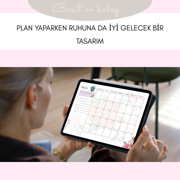 2026 Planlayıcı Ajanda | Feminen & Estetik Tasarım | Tüm Cihazlara Uyumlu PDF