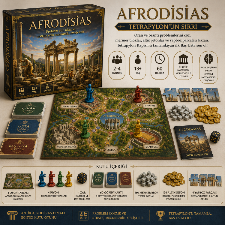 ÖN SİPARİŞ - AFRODİSİAS | Tetrapylon'un Sırrı