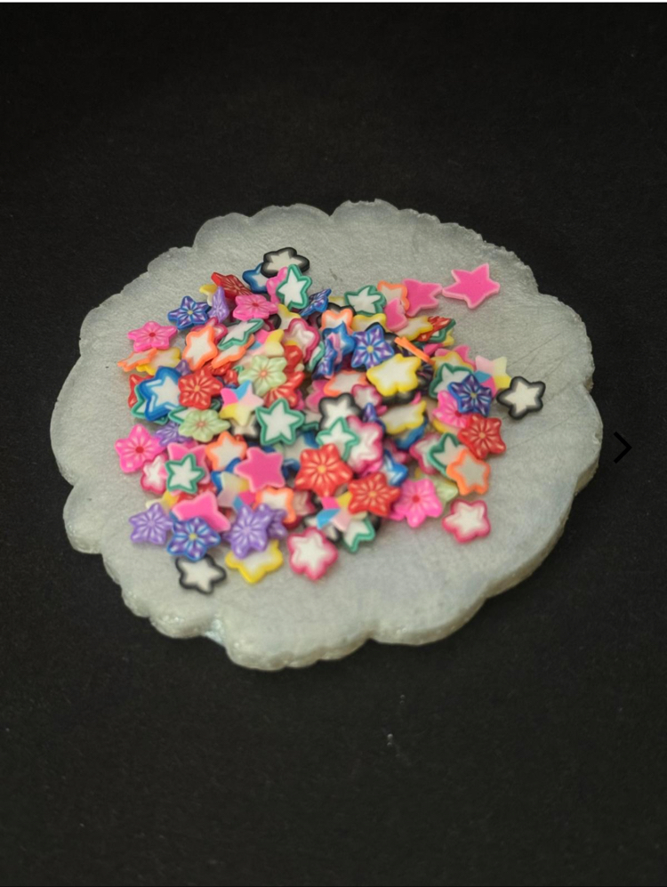 Epoksi Süsleme Fimo Yıldız Desen 5 Gram