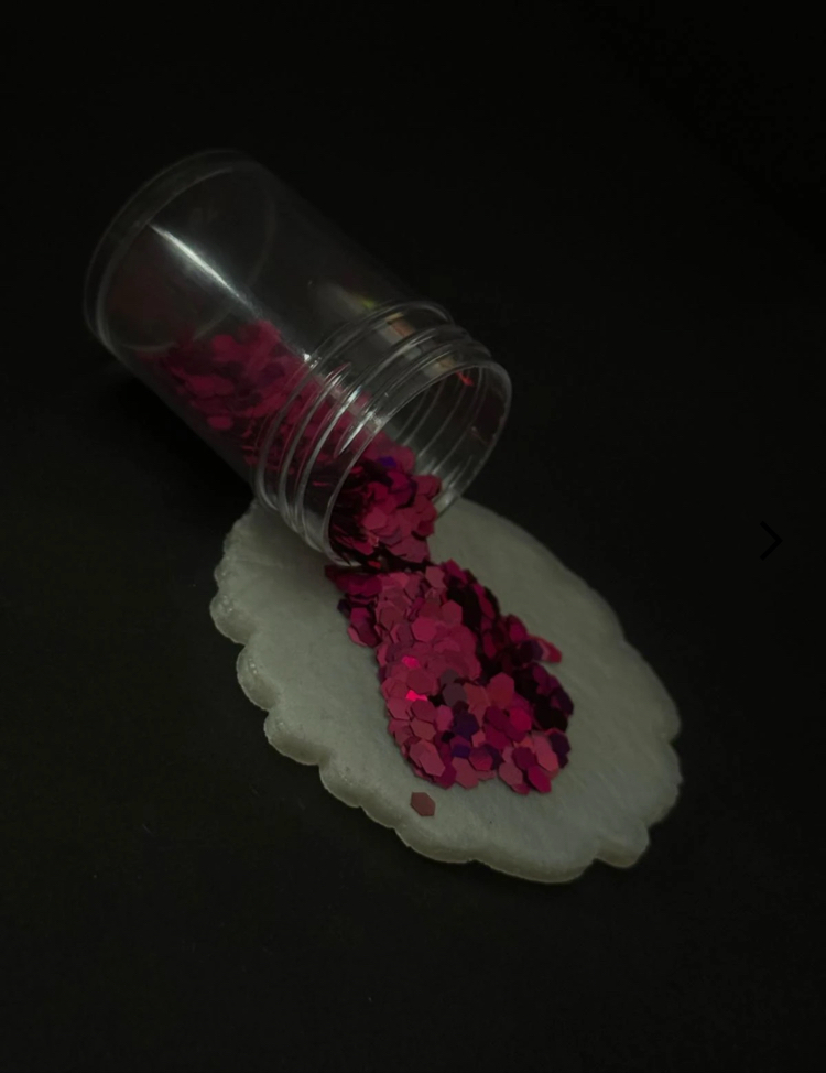 Epoksi Süsleme Glitter Pembe Renk 5 Gram