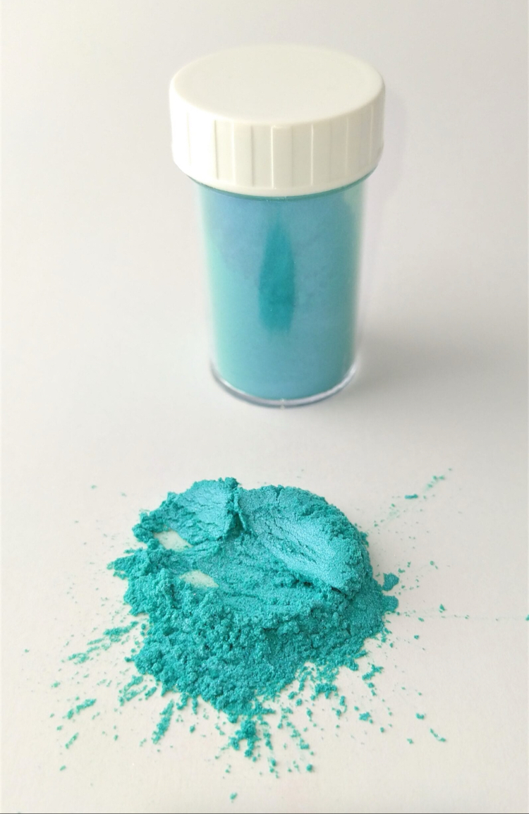 Epoksi Metalik Pigment Mavi Yeşil 30 ml
