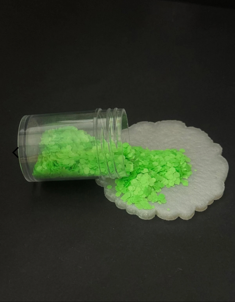 Epoksi Süsleme Glitter Neon Yeşil Renk 5 Gram