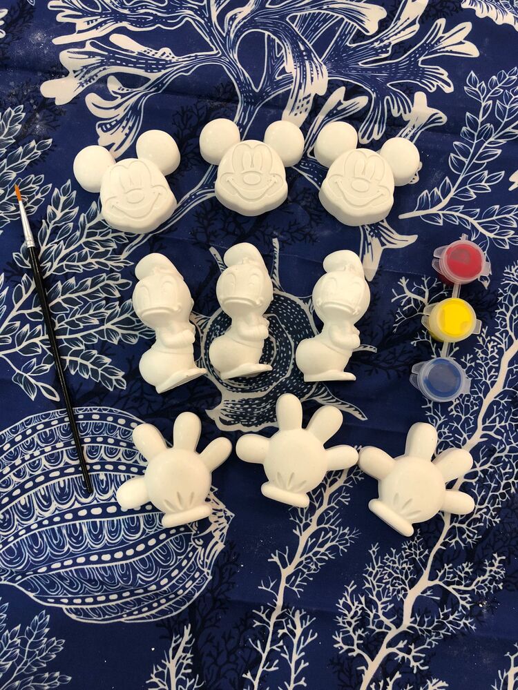 Mickey Mouse & Donald Duck Taş Boyama Seti
