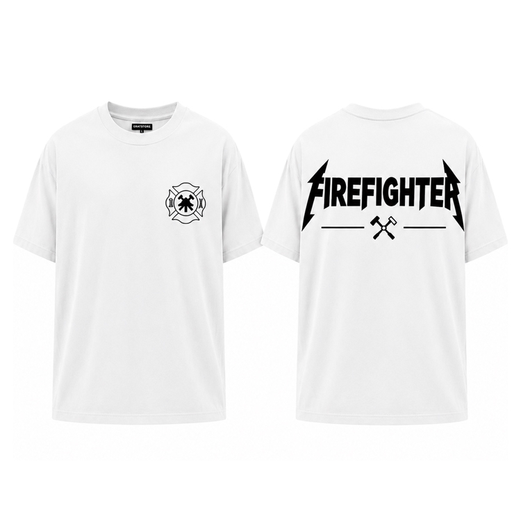Firefighter Oversize Tişört