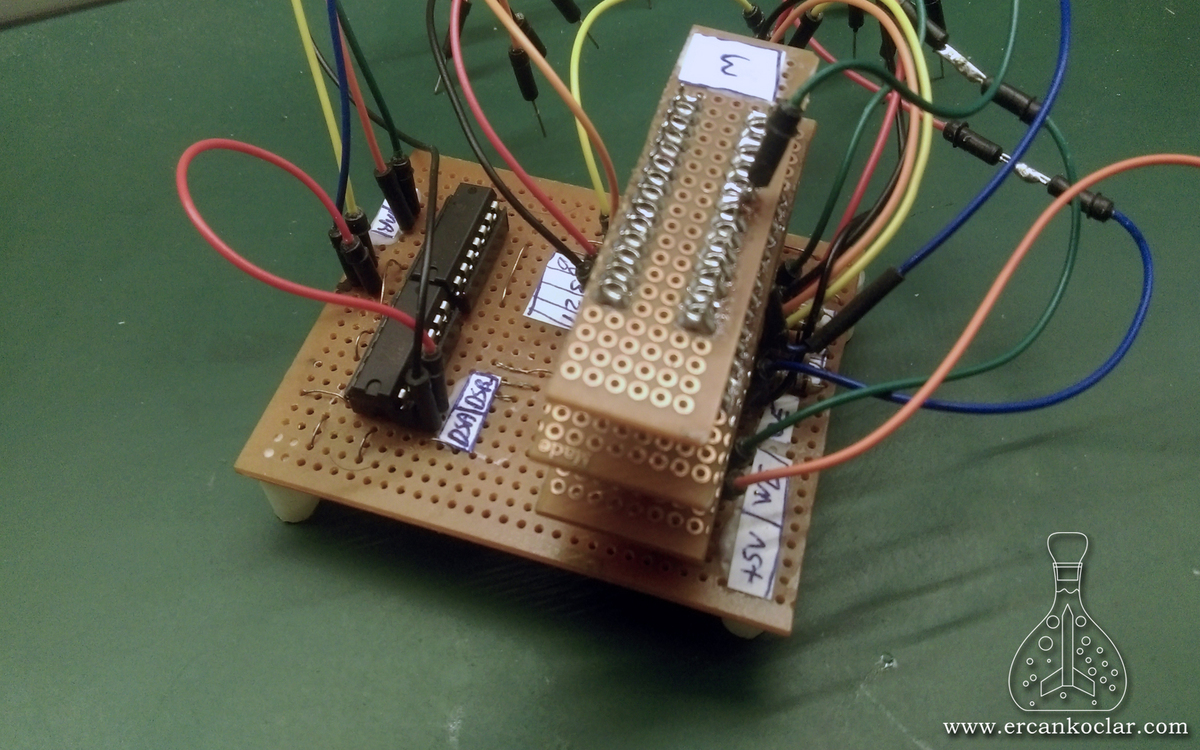 LH52256 SRAM – MikroC Kütüphanesi
