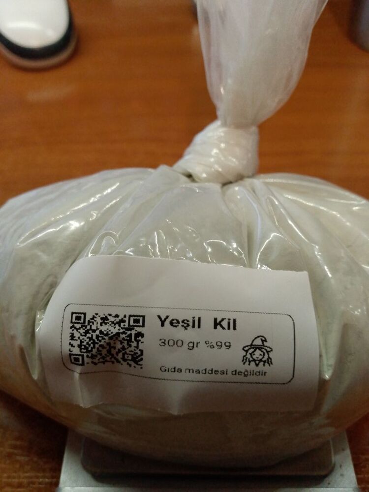 Yeşil Kil 300 gr - ince toz