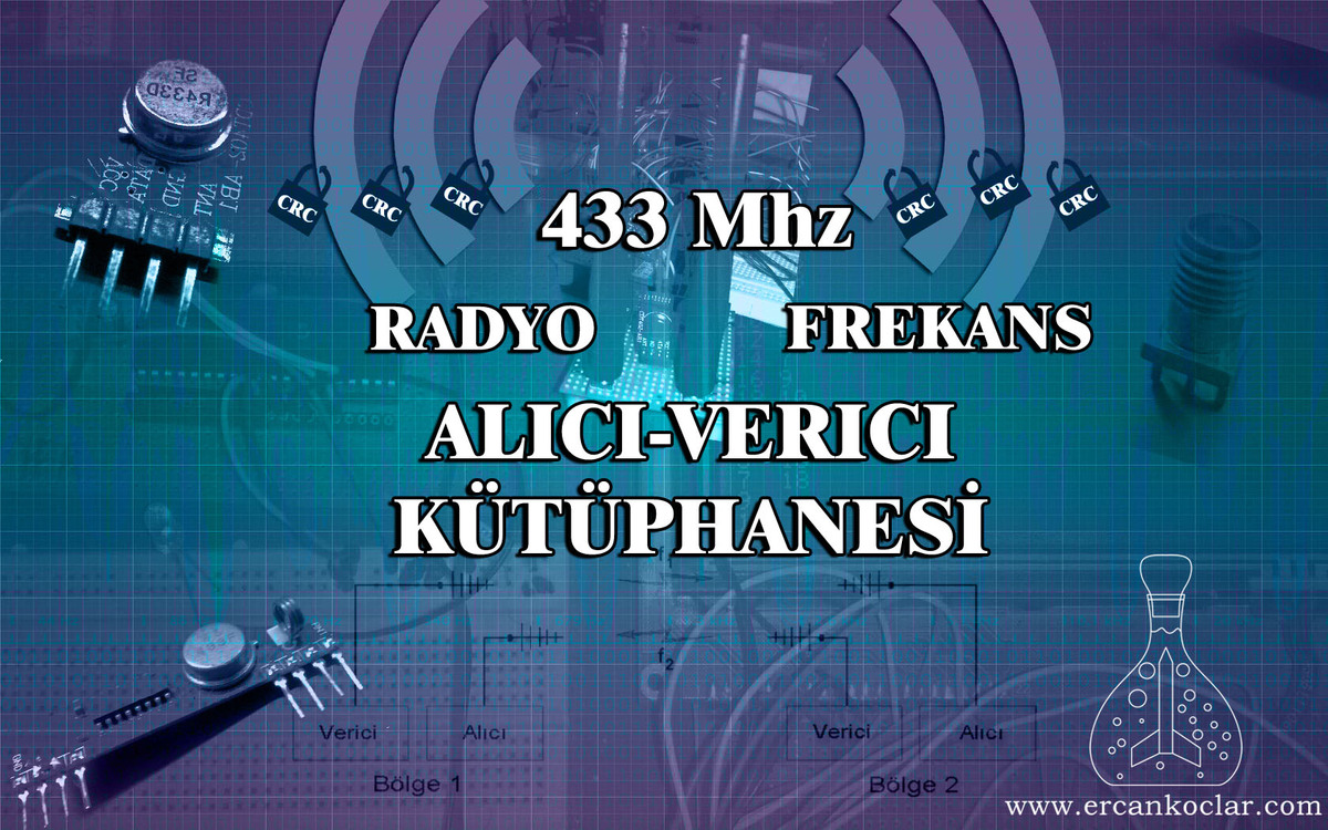 MikroC 433 MHz RF Alıcı-Verici Kütüphanesi