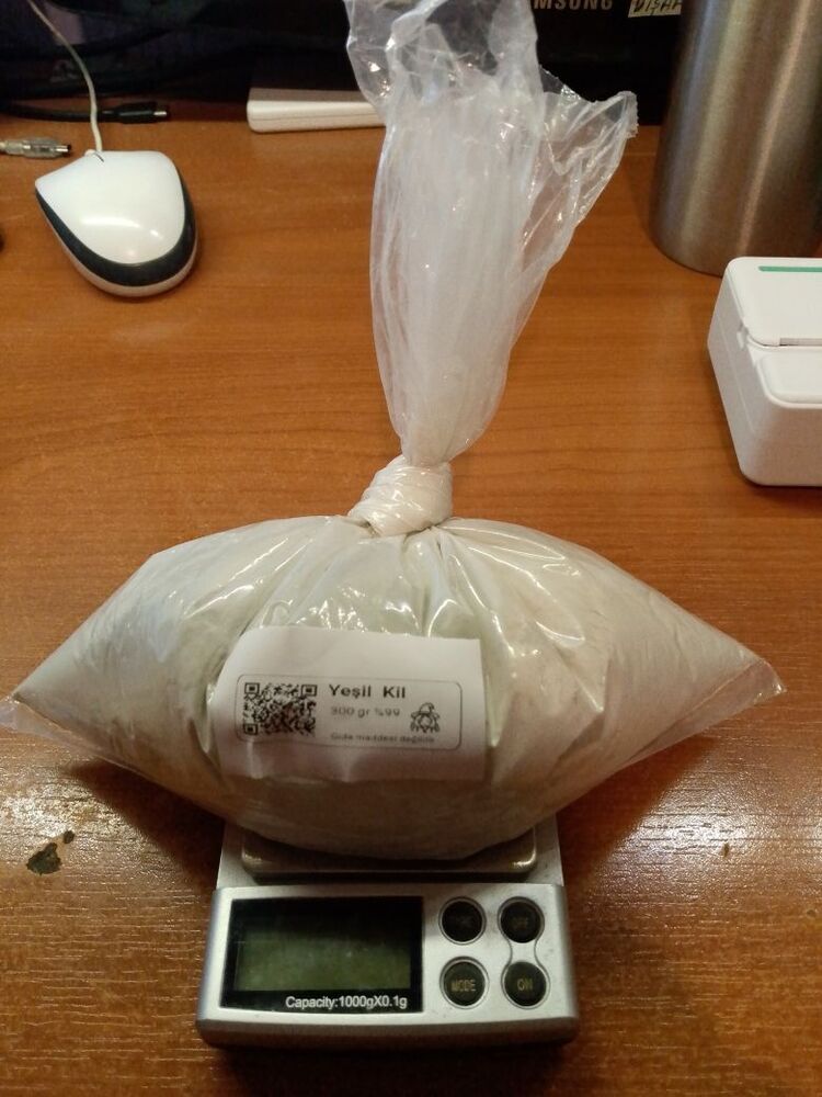 Yeşil Kil 300 gr - ince toz