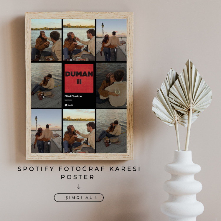 Spotify Fotoğraf Karesi Poster(Çerçeveli)