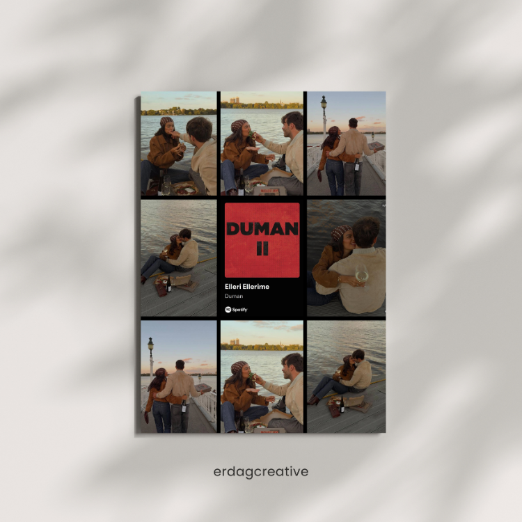 Spotify Fotoğraf Karesi Poster(Çerçeveli)