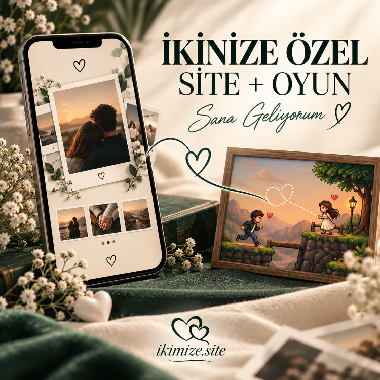 Çiftlere Özel İnternet Sitesi + Sana Geliyorum Oyunu
