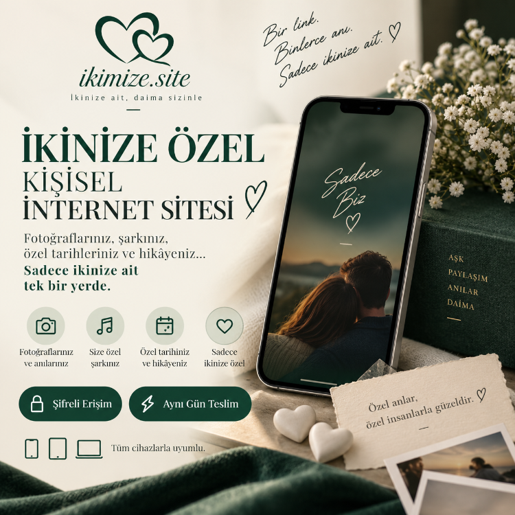 Çiftlere Özel Kişisel İnternet Sitesi