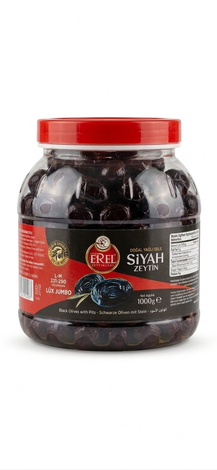 1000 Gr Lüx Jumbo Zeytin (261-290) * 2 Adet