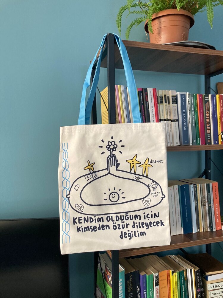 özür (bez çanta)