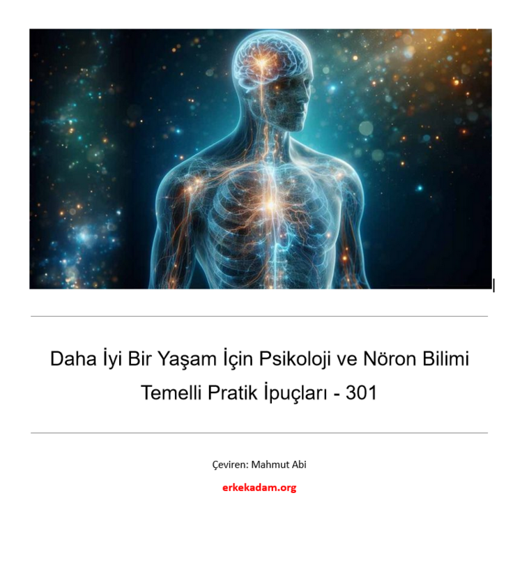 Daha İyi Bir Yaşam İçin Pratik İpuçları - 301
