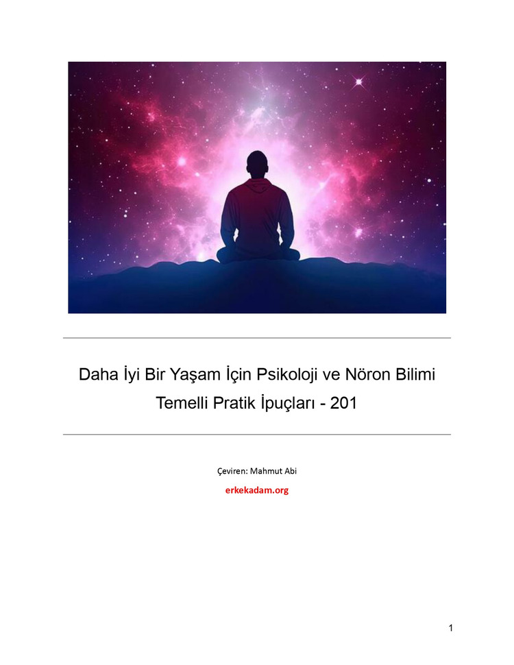 Daha İyi Bir Yaşam İçin Pratik İpuçları - 201