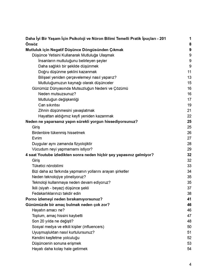 Daha İyi Bir Yaşam İçin Pratik İpuçları - 201
