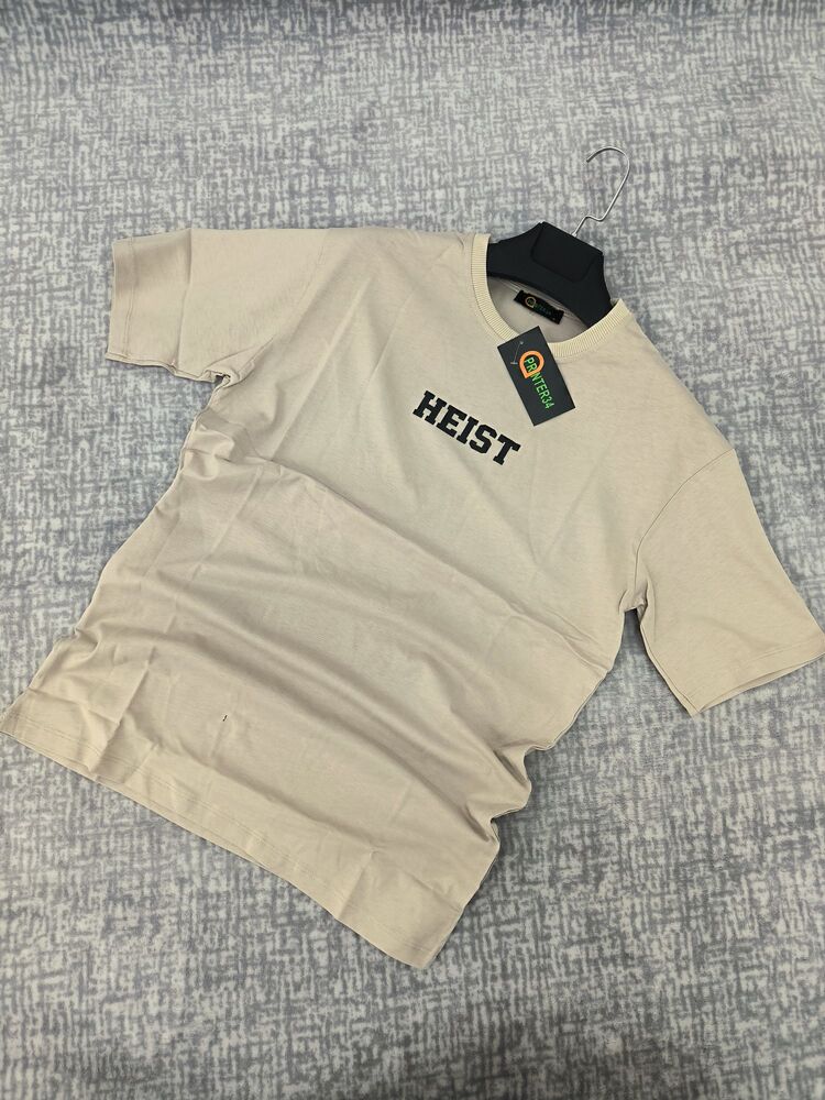 heist ön arka baskılı oversize model