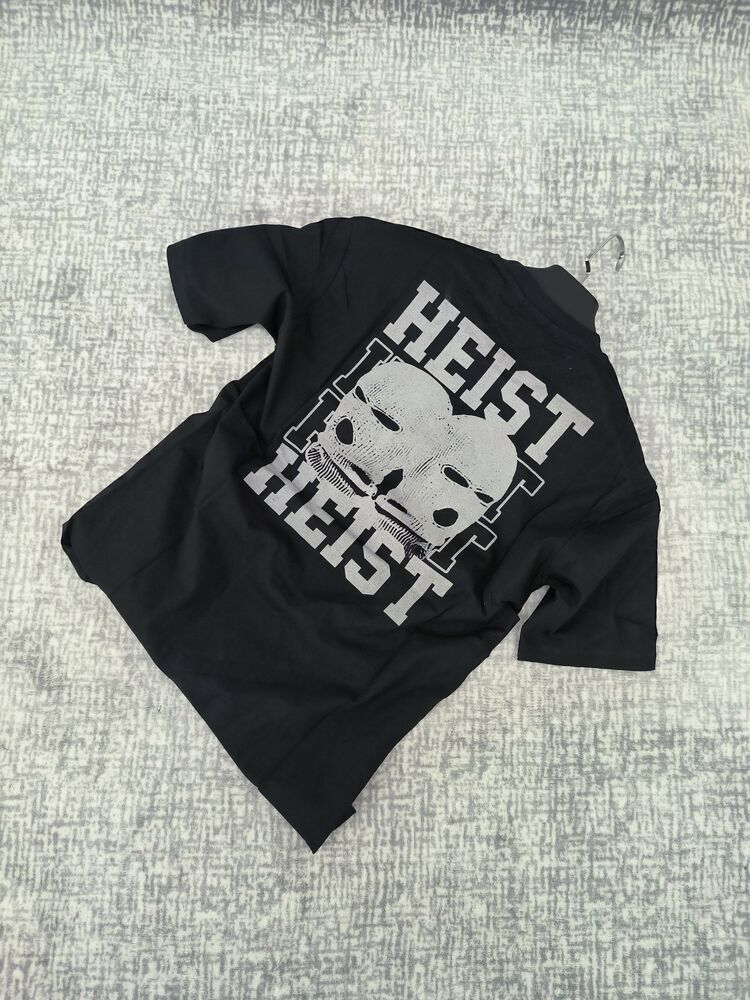 heist ön arka baskılı oversize model 