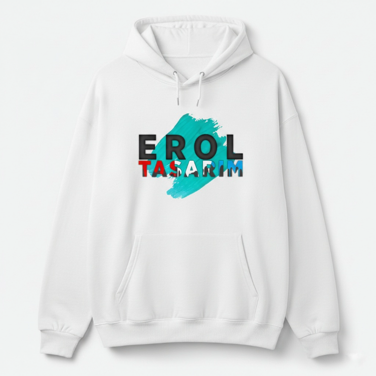 Oversize Unisex Kapüşonlu