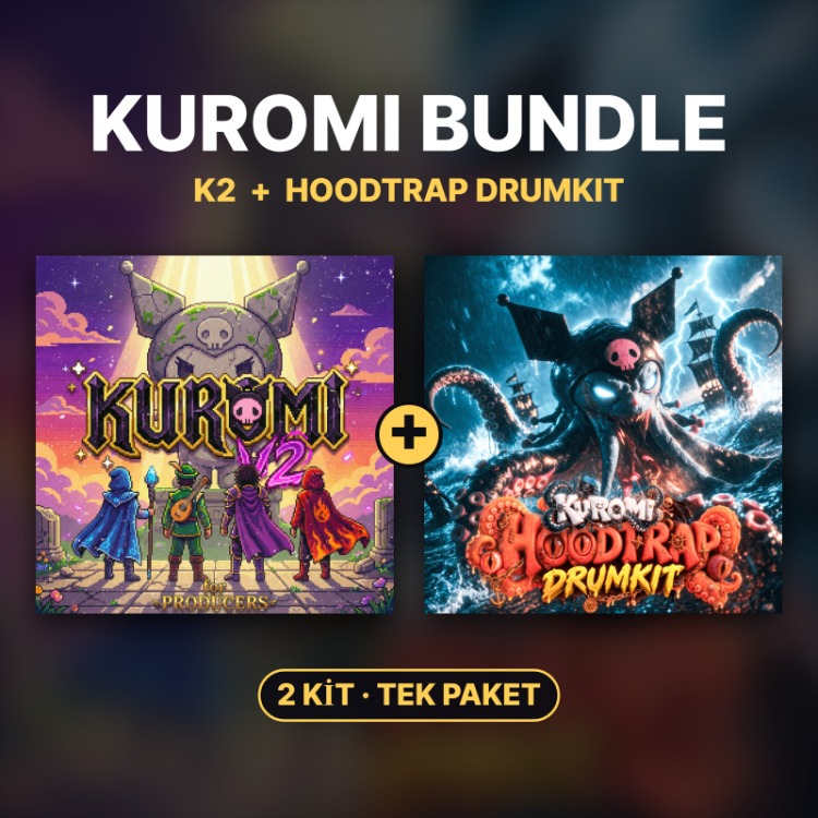 KUROMI BUNDLE: K2 + HOODTRAP DRUMKIT