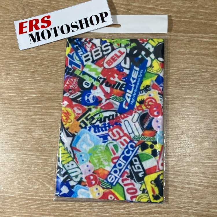 Desenli Esnek Bandana Boyunluk Buff