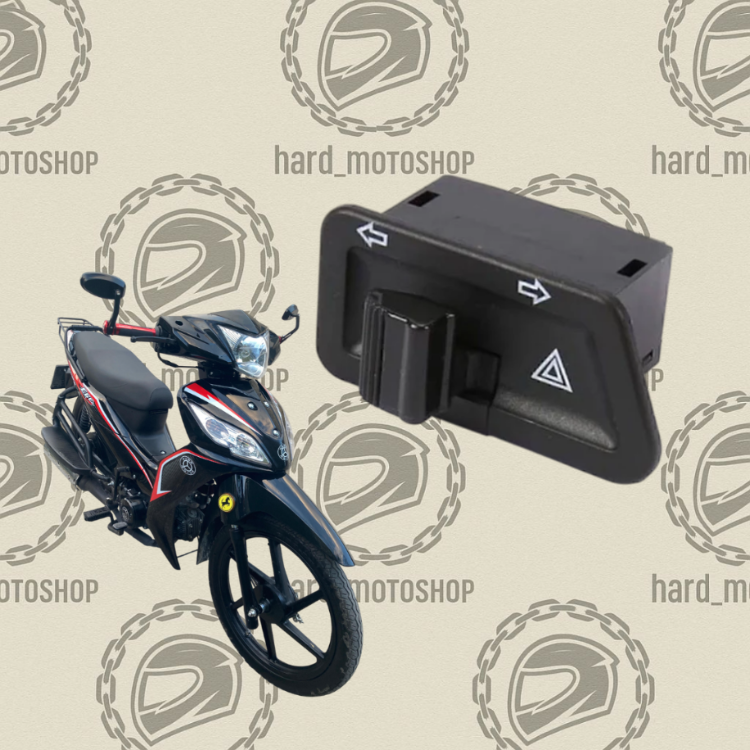 Motosiklet 4 lü Sinyal Tuşu