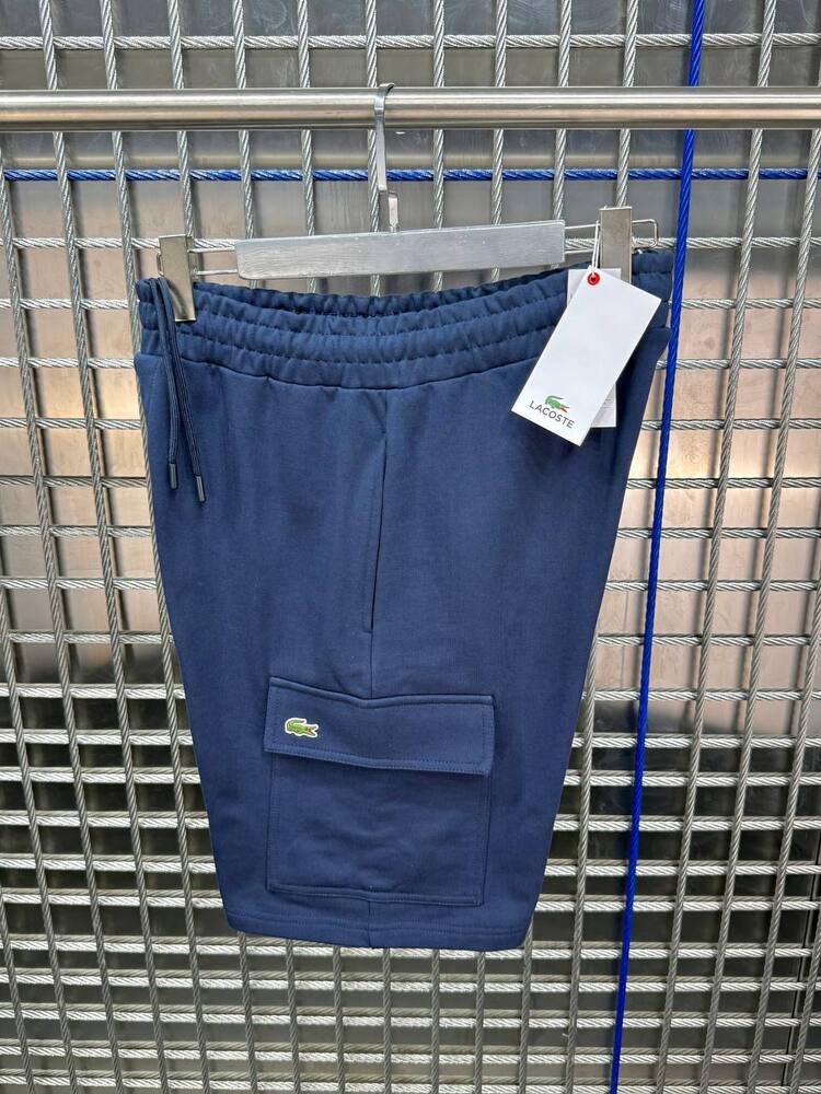 Lacoste Lacivert Kargo Cepli Erkek Şort