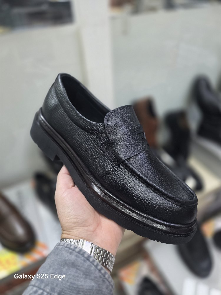 HAKİKİ DERİ LOAFER EVA TABAN