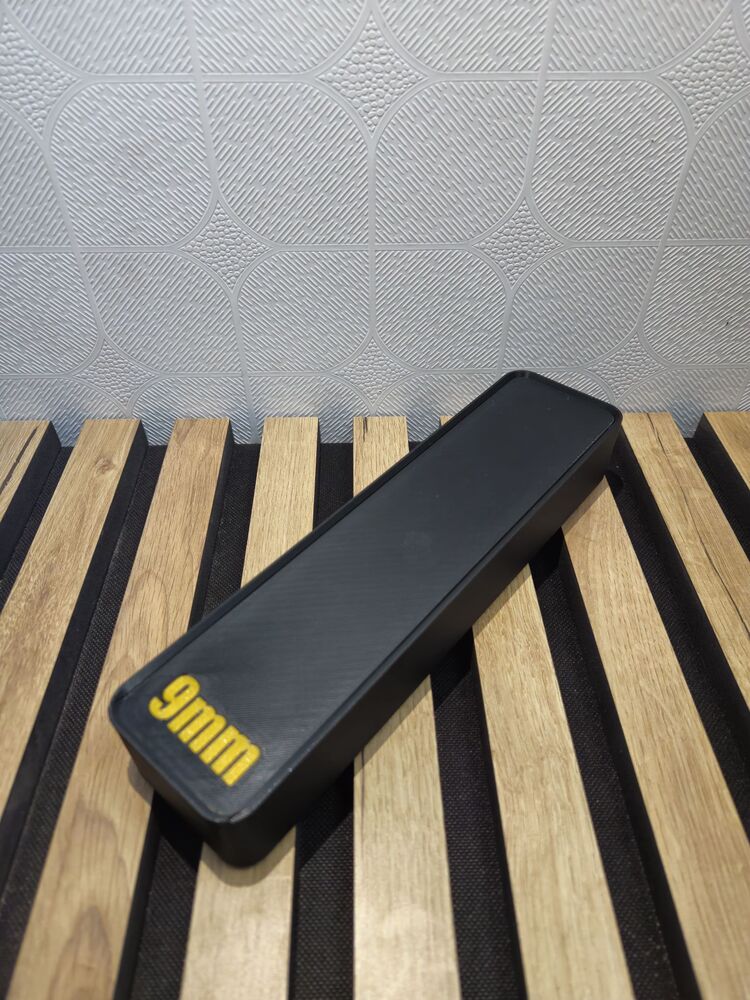 100 Lü 9 mm Plastik Mermi Saklama Kutusu