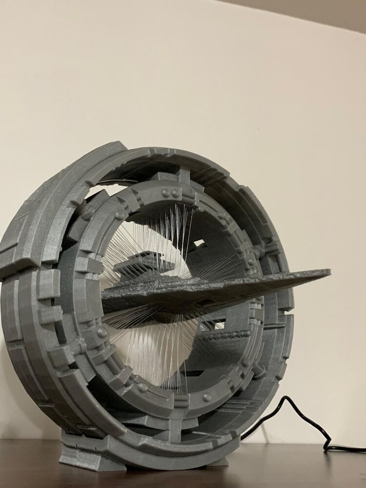 Star Destroyer Modeli Rgb Işıklandırma