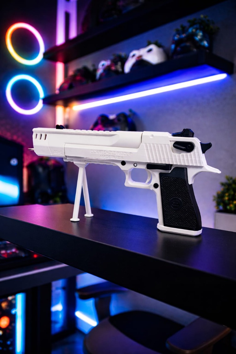 Hareket Mekanizmalı Desert Eagle – 28 cm | Oyuncu Odası Aksesuarı