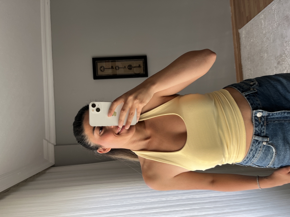 Halter yaka top